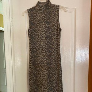 Antistar bodycon leopard print dress